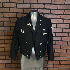 Black Military Style Jacket